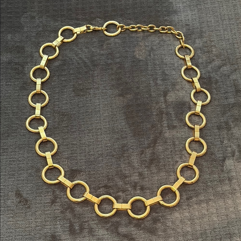 EXP Made In Korea Heavy Gold Link Circle Belt